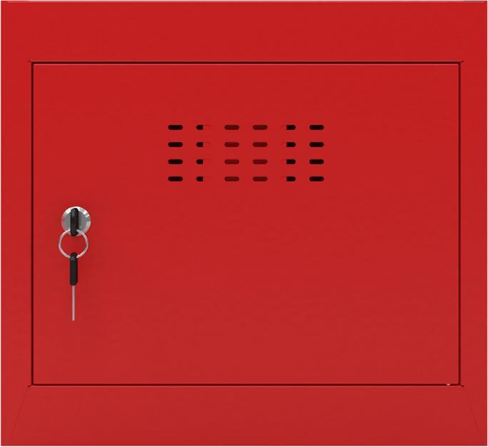 Productafbeelding Phoenix Safe Würfelspind 44l klein Türschloss rot (44 l)