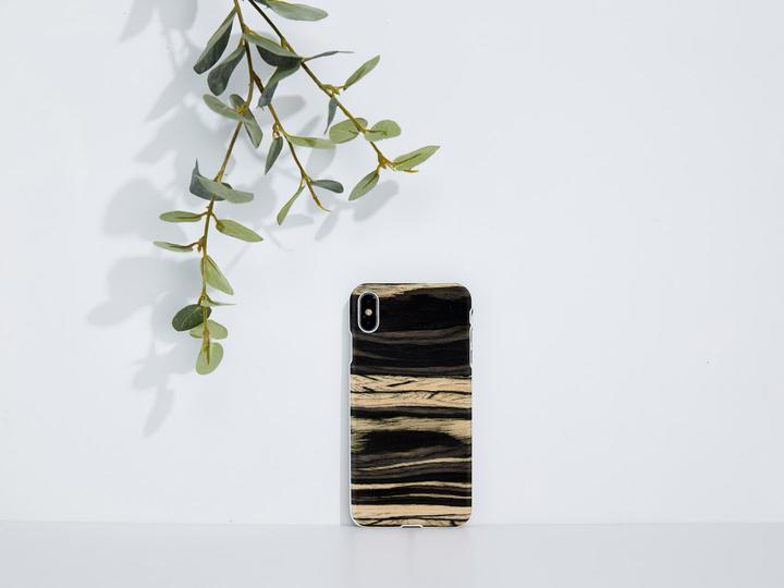 Produktbild Man&Wood SmartPhone case iPhone XS Max white ebony white (Apple iPhone XS Max)