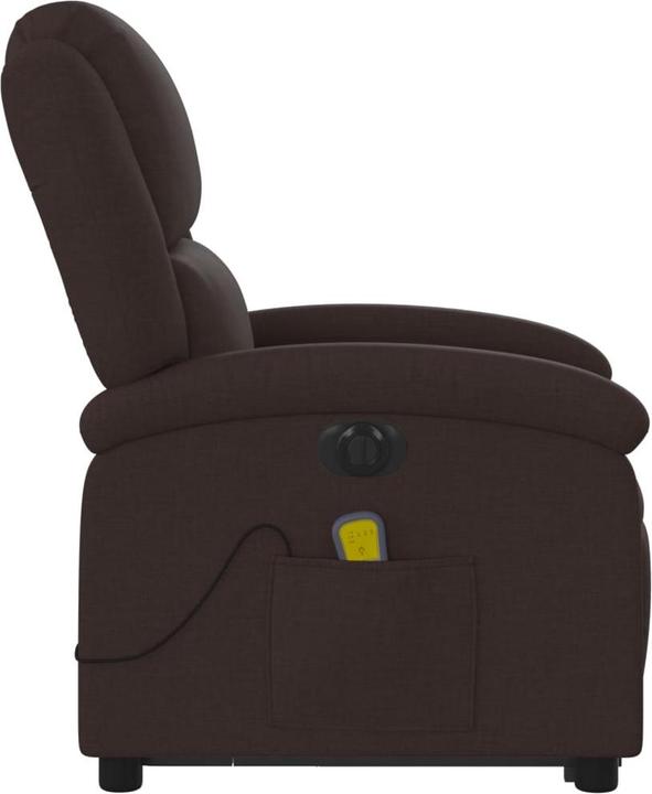 Actual product image VidaXL Electric massage chair with stand-up aid fabric
