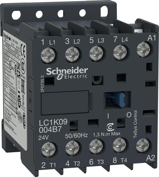 Produktbild Schneider Electric Schütz 4-polig Schliesser 20A 24VAC