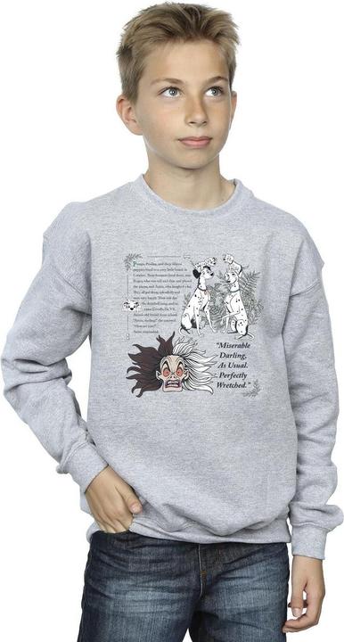 Immagine prodotto Disney 101 Dalmatians Miserable Darling Felpa Ragazzi (116)