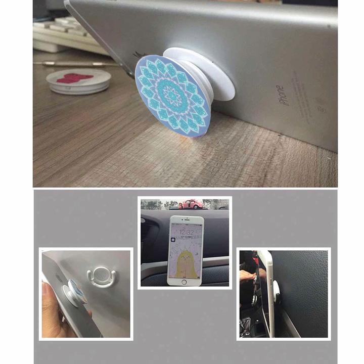 Actual product image Cover-Discount Universal - Multifunction Smartphone Stand Mandala