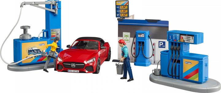 Produktbild Bruder bworld Tankstelle mit Waschplatz