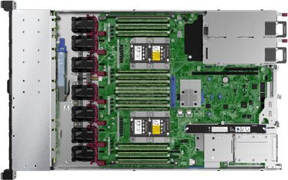 Actual product image HPE ProLiant DL360 Gen10 Network Choice - Server - rack mount - 1U - two-way - 1 x (Intel Xeon Silver 4215R, 32 GB, Rack Server)