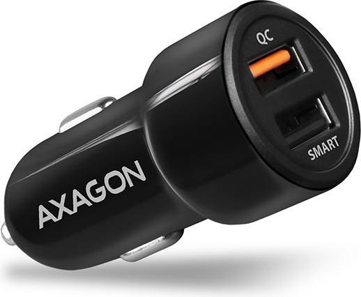 Produktbild Axagon PWC-QC5 - Auto - Zigarettenanzünder - 12 V - Schwarz