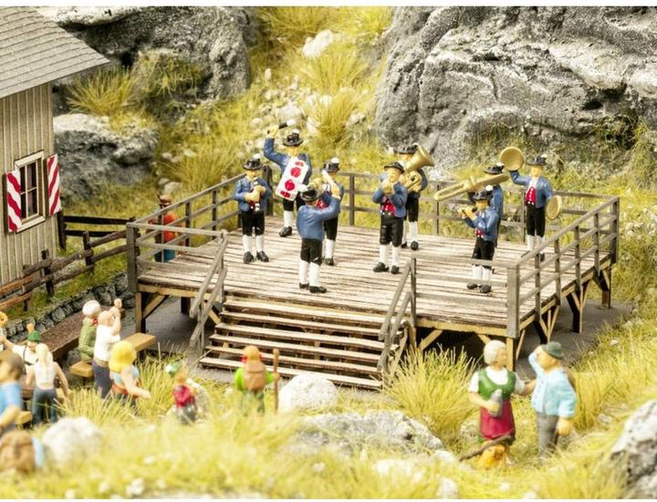 Image du produit Noch 0066826 H0 Scène de fête avec fanfare