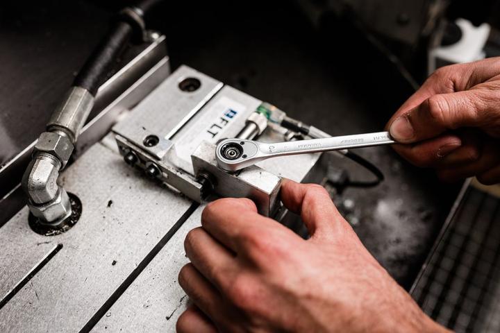 Actual product image Gedore Open-end wrench with ring ratchet (10 mm)