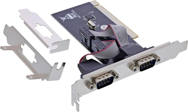 Produktbild InLine Schnittstellenkarte, 2x 9pol seriell, PCI