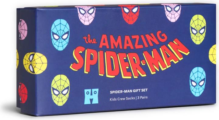 Produktbild Happy Socks Marvel Spider-Man Gift Set (3er Pack, 33 - 35)