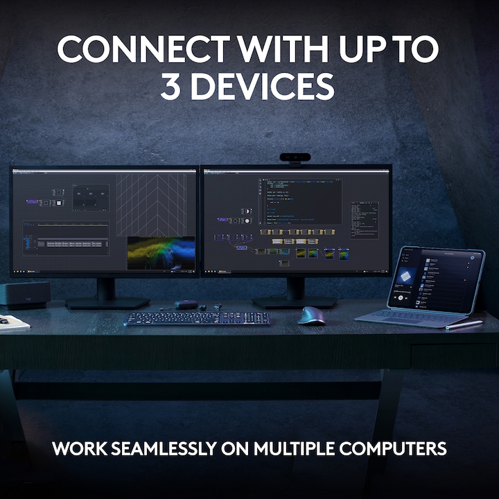 Produktbild Logitech MX Keys S (DE, Kabellos)