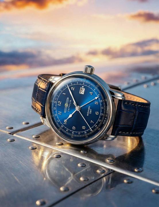 Produktbild Zeppelin Uhr Uhr LZ129 GMT 7668-3 Automatik (Digitaluhr)