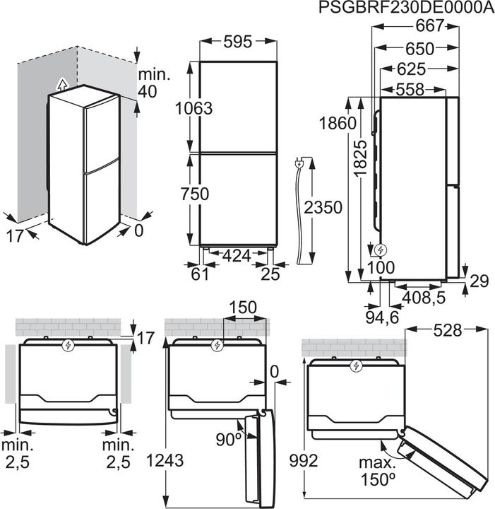 Image du produit Electrolux LNT6ME32U2 (330 l)