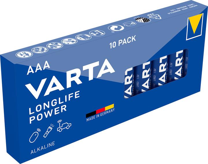 Immagine prodotto Varta Batt.High En.LR03 sciolto 10pz (10 pz., AAA, 1100 mAh)