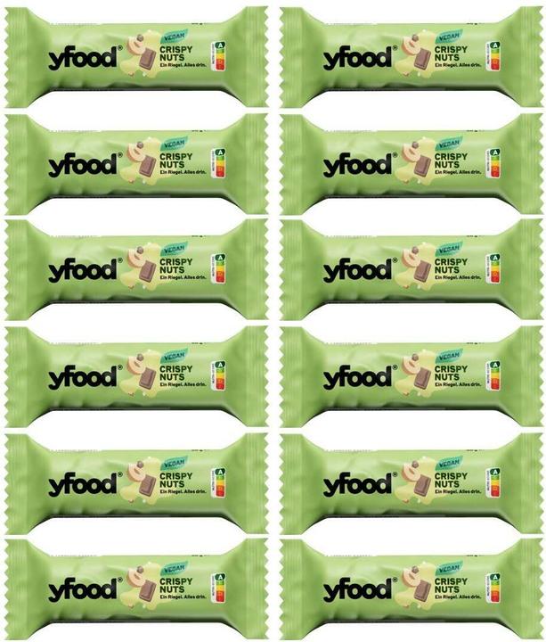 Produktbild YFood Veganer Protein Riegel (12 Stk., 60 g)