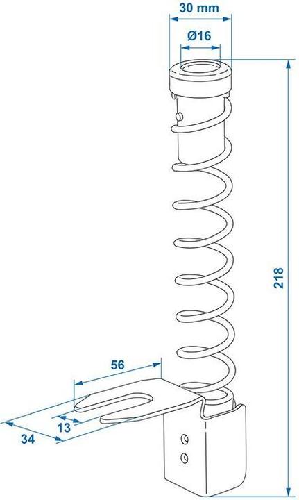 Actual product image ProPlus Cable spring in blister