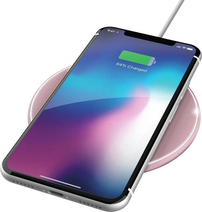 Actual product image Trust 23866 - Indoor - AC - USB - Wireless charging - Pink (10 W)