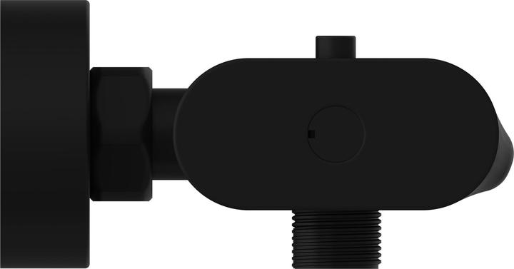 Actual product image Eisl Bathroom bath mixer CARNEO bath mixer black matt waterfall spout 1330090B