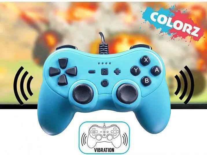 Image du produit Subsonic Contrôleur Pad Gamepad Do Nintendo Switch / Switch Oled - Niebieski (Switch OLED, Switch)