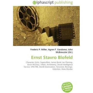 Ernst Stavro Blofeld, Fachbücher