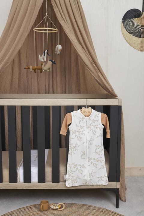 Produktbild Meyco Sommerschlafsack 90 cm Branches sand (90 cm, Sommer)