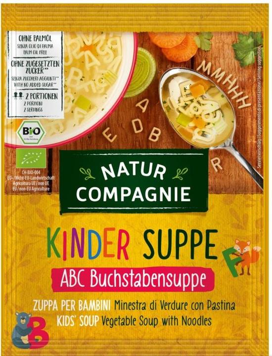 Produktbild Natur Compagnie Buchstaben-Suppe (188.40 ml)