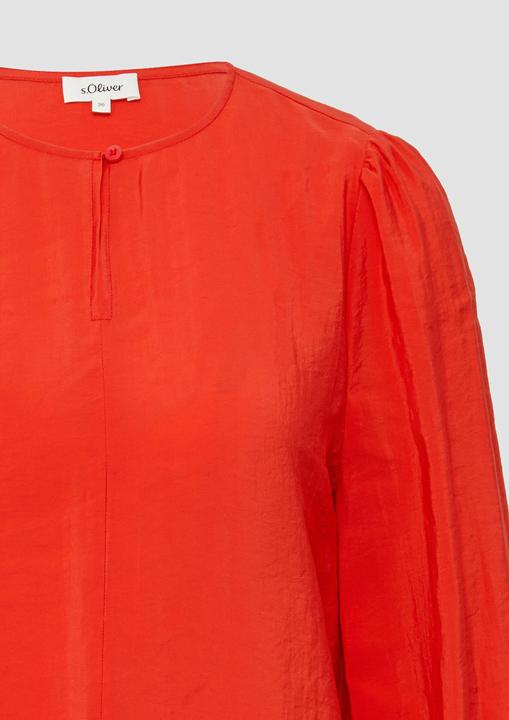 Produktbild S.Oliver Bluse Bluse mit Puffärmeln im O-Shape (46)