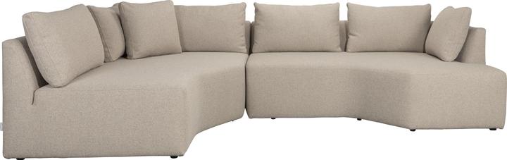 Produktbild Zuiver Prosper Sofa Left Cappuccino (Ecksofa)