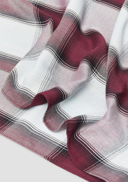 Produktbild S.Oliver Snood Karierter Loop-Schal aus Modalmix