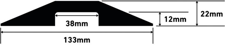 Produktbild RS PRO Safe-D F-Clip 50 - Pack of 50 (flat form (Kabelbrücke, 76.50 cm)