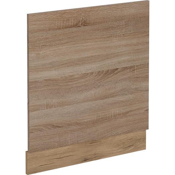 Vicco Geschirrspülblende R-Line, Sonoma/Goldkraft Eiche, 60 cm ohne Arbeitsplatte, Geschirrspüler Zubehör, Braun