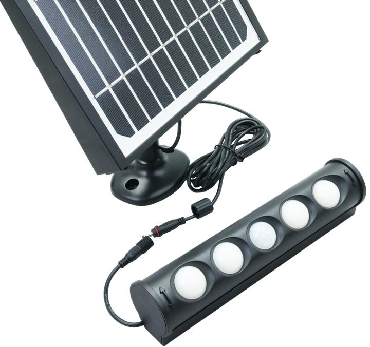 Image du produit Tracon Solar LED spot Flutlicht mit Bewegungsmelder (700 lm, IP65)