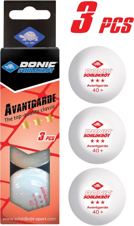 Actual product image Donic Schildkröt Avant-garde (3 pcs.)