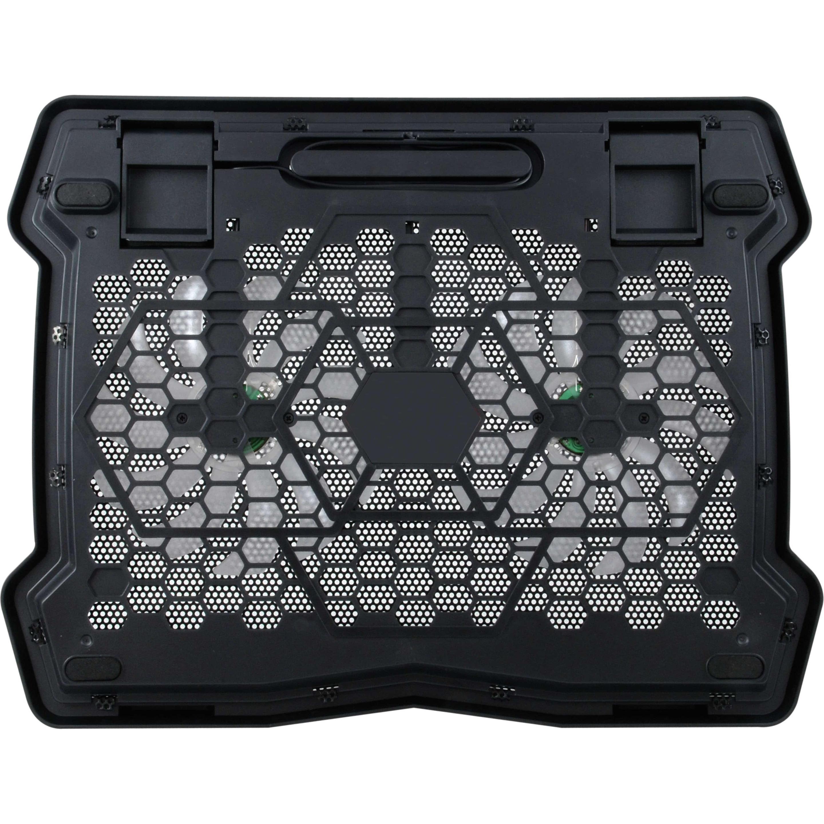 Thumbnail - Conceptronic THANA06B Notebook-Kühlpad 39,6 cm (15.6" ) Schwarz, Notebook Ständer, Schwarz