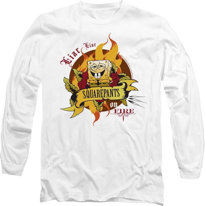 Produktbild Spongebob Squarepants Liar Liar Pants On Fire TShirt (M)