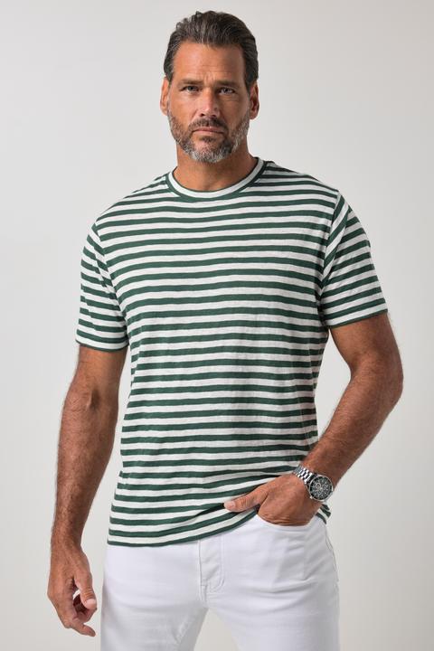Produktbild JP1880 T-Shirt, Halbarm, Ringel (L)