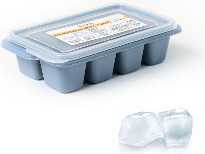 Produktbild B-Home Eiswürfelschale mit Deckel Eiswürfelform Eiswürfelbehälter