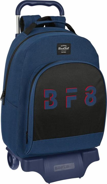 Produktbild Safta Schulrucksack mit Rädern BlackFit8 Urban Schwarz Marineblau (32 x 42 x 15 cm) (15 l)