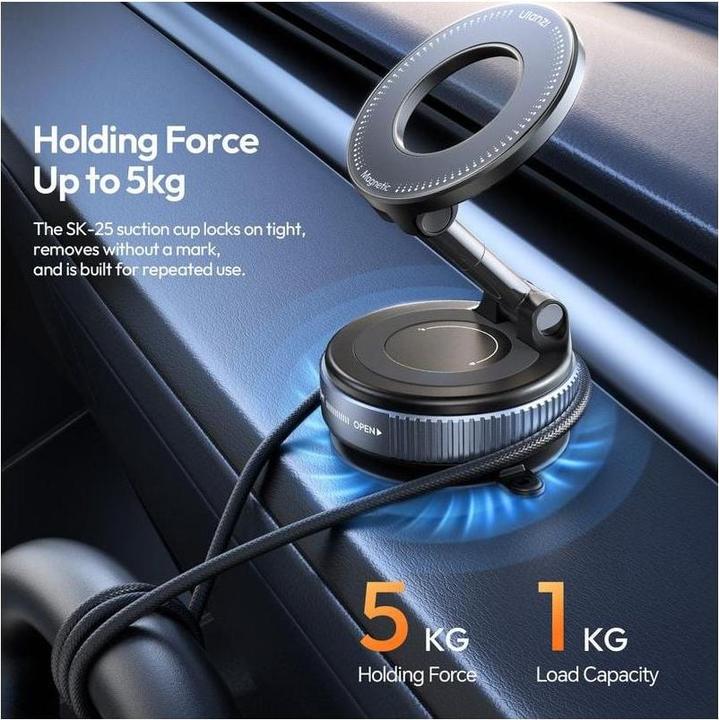 Actual product image Ulanzi SK 25 Mobile PhoneSuction Cup Holder