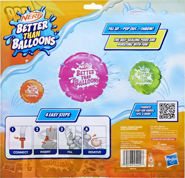 Image du produit Nerf Super Soaker Mieux que des ballons (228 x)