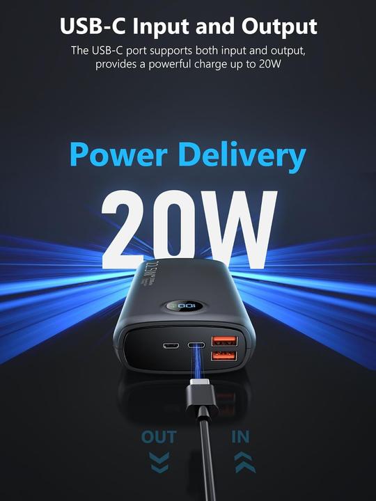 Produktbild Snomh P58D (27000 mAh, 22.50 W, 22.50 Wh)