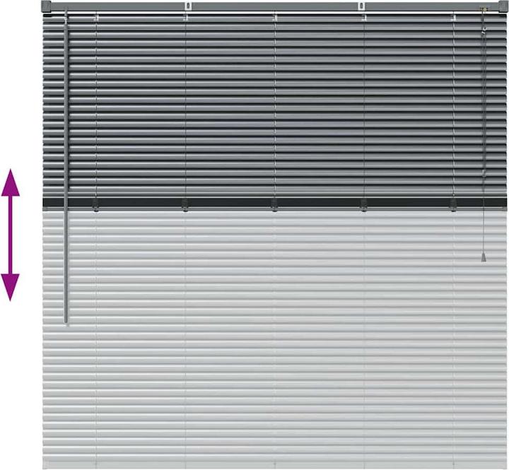 Produktbild vidaXL Balkenjalousien (130 x 125 cm)