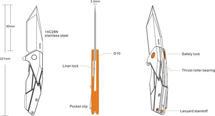 Image du produit Ruike P138-B (9 cm)