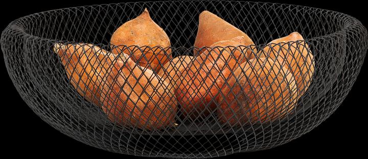 Image du produit Philippi Fruitschaal | Magnifique eyecatcher | Mesh Schaal XL | | Poedercoating staal (40 x 14 cm)