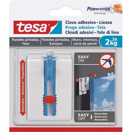 Image du produit tesa 77779 Adhesive Nails for Hanging Canvas on Wallpaper and Plaster