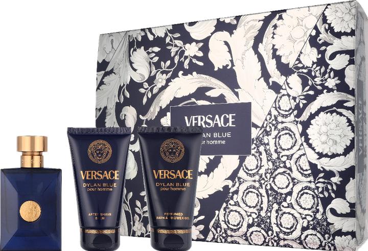 Actual product image Versace Dylan Blue Homme Eau De Toilette 50ml Shower Gel 50ml (Perfume set)