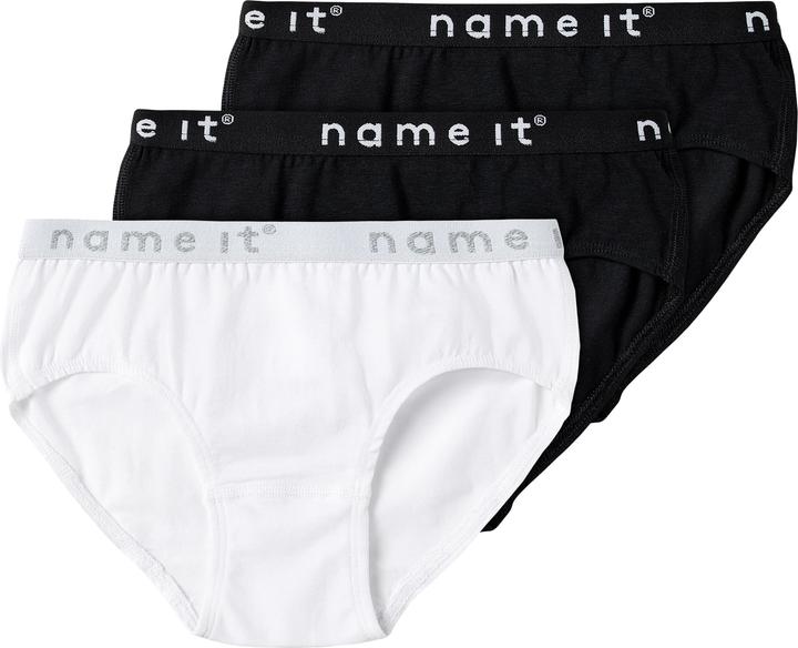 Actual product image Name it Nkfbriefs 3p Black Noos (104, pack of 3)