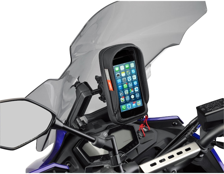Produktbild Givi Halterung zur Montage am Windschild für S902A, S920M, S920L und Navigation / Smartphone Halter