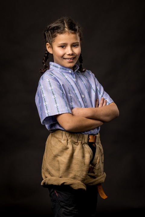 Immagine prodotto Jenni Hemden Camicia Edelweiss da bambino a maniche corte (110)