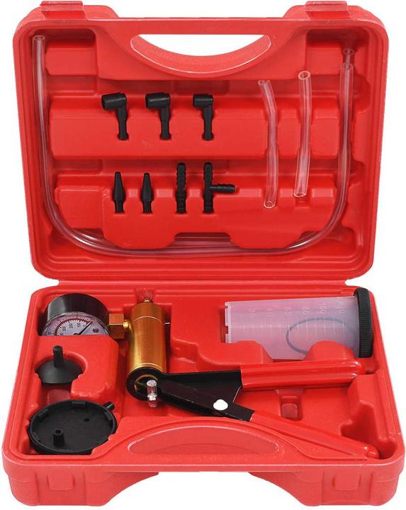 Actual product image Diverse Hardware Brake bleeder and vacuum pump kit