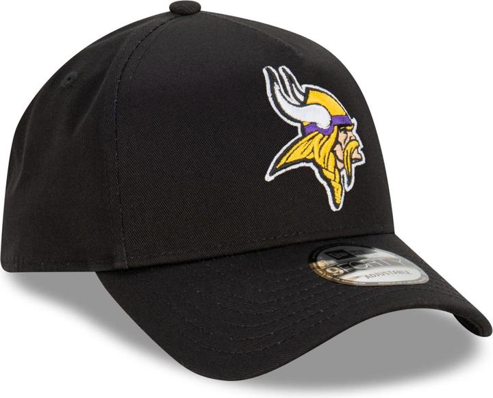 Actual product image New Era 9Forty A-Frame Cap - NFL Minnesota Vikings black (One size)